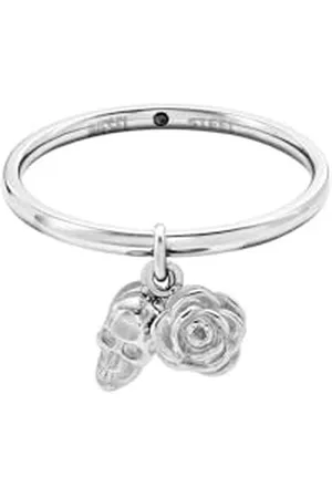 Diesel Bague en acier inoxydable DX16020408 pour homme, Acier inoxydable, Aucune pierre précieuse