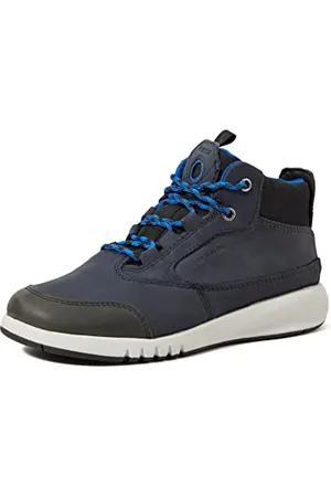 Geox Garçon J Aeranter Boy Abx A Bottines, Navy/Royal, 37 EU