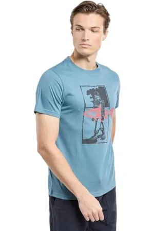 Armor.lux T-Shirt sérigraphié Poisson - Coton léger M