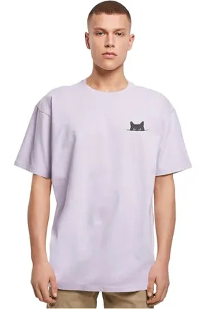 Merchcode Mp0008980-halloween-Cat Tee T-Shirt, , M Hommes