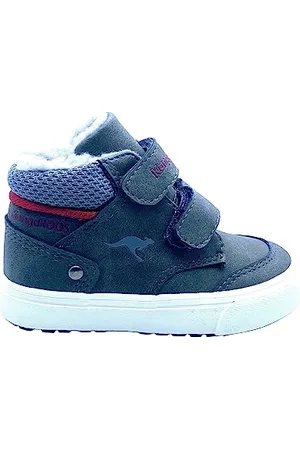 KangaROOS Garçon Unisex Kinder KAVU Primo V Basket, Rouge, 22 EU