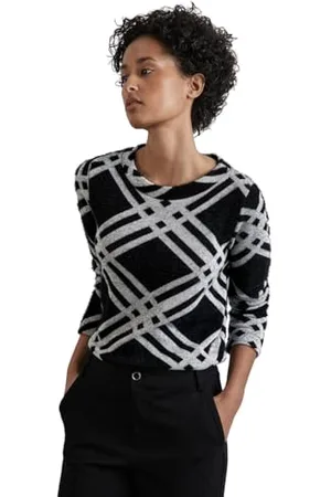 Street one A322234 T-Shirt Moelleux à Manches Longues, , 48 Femmes
