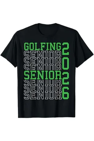 Class of 2026 Graduation Shirts Golf Senior Golf de nuit Senior 2026 Graduation 56 T-Shirt