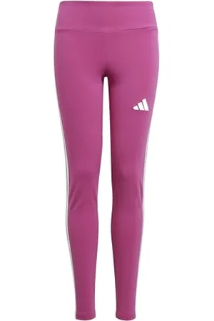 adidas Fille Essentials Leggings, Semi Lucid Fuchsia/White, 13-14 Years
