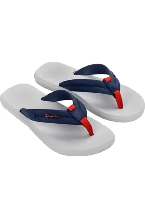 Ipanema Homme Urban Thong AD Flip-Flop, Grey/Blue/Red, 43 EU