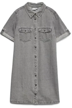 VERO MODA Vmjennie SS Short Dress Mix Noos Robe, , L Femmes