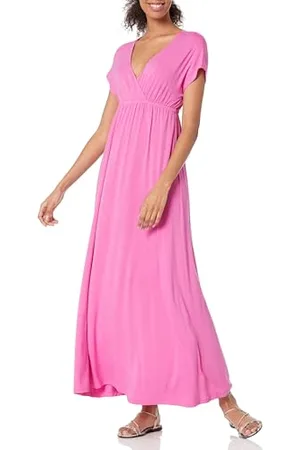 Amazon Robe Longue cintrée (Disponible en Grande Taille) Femme, , M