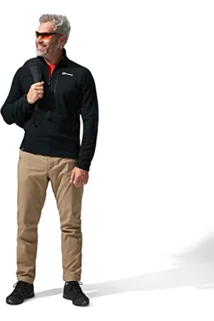 Berghaus Homme Prism Micro Polartec Demi Zip Polaire - Noir/Noir, XXL