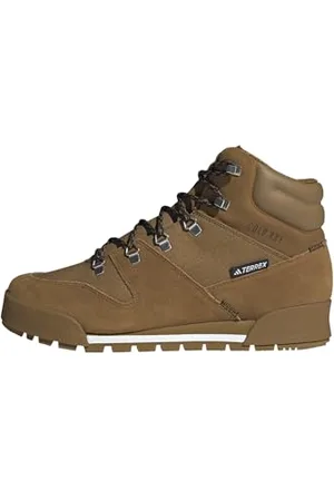 adidas Homme Terrex Snowpitch Cold.RDY Hiking Shoes Chaussures de randonnée, Bronze Strata/Semi Impact Orange, 45 1/3 EU
