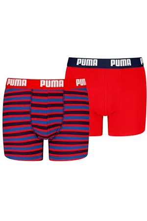 PUMA Everyday Striped Boxer, , 170-176 (Lot de 2) Garçon