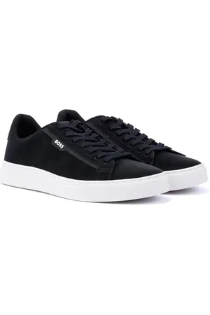 HUGO BOSS Homme Rhys_Tenn_nupu Tennis, Black, 42 EU