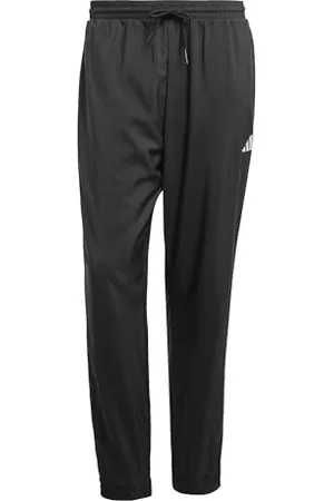 adidas Homme Essentials Small Logo Stanford Pant Elasticated, Black/White, XL