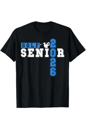 Class of 2026 Graduation Shirts Golf Senior Golf de nuit Senior 2026 Graduation 73 T-Shirt