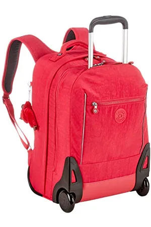 Kipling SARI, Grand Sac à Dos à Roulettes pour Enfants, Ergonomique, Léger, 48 cm, 27 L, 2.31 kg, Rose Véritable