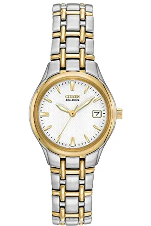 Citizen EW1264-50A - Montre Femme Eco Drive - Quartz Analogique - Bracelet en Acier Inoxydable Bicolore