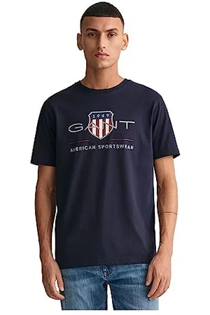 GANT SS Shirt À Manches Courtes Archive Shield Reg, , S Homme