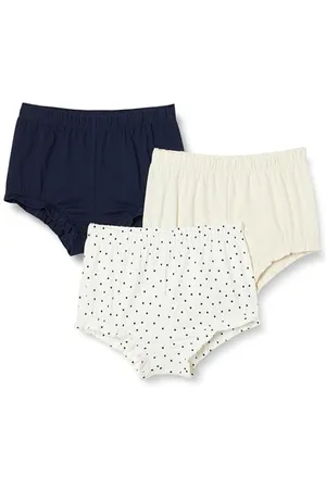 Amazon Short Bloomer en Coton Bébé Fille, Lot de 3, , 3-6 Mois