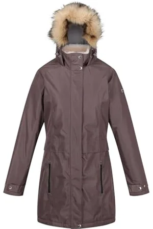 Regatta Lexis Veste À Capuche Femme Imperméable, Respirante et Isolante avec Coutures Cousues-Collées