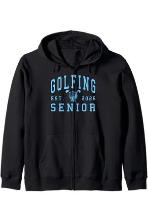 Class of 2026 Graduation Shirts Golf Senior Golf de nuit Senior 2026 Graduation 70 Sweat à Capuche