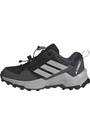 adidas Terrex AX4S Speed Lacing Hiking Shoes Kids Chaussures de randonnée, Core Black/Grey Two/Grey Six, 21 EU