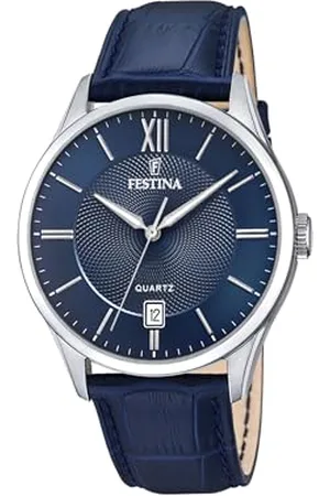 Festina Montre Classics , Bracelet en Cuir, Homme