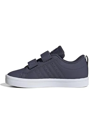 adidas VS Pace 2.0 Hook and Loop Shoes Kids Chaussures, Navy/Cloud White/Core Black, 31 EU