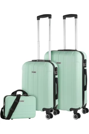 Itaca Valises. Lot de Valise Rigides 4 roulettes - Valise Grande Taille, Valise soute Avion, Bagages pour Voyages.Ensemble Valise Voyage. Verrouillage à Combinaison