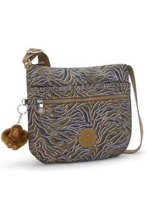 Kipling ARTO, Sac à bandoulière de Taille Moyenne, 4 x 80 x 38 cm, (Vert)