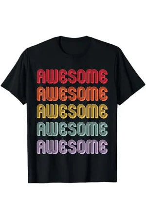 Awesome apparel Impressionnant T-Shirt