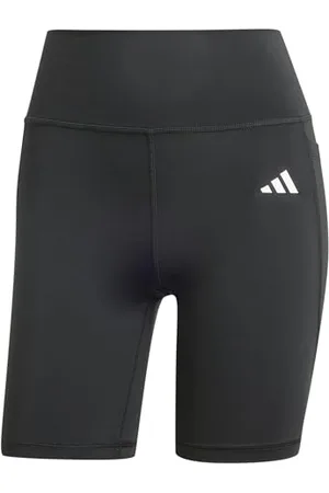 adidas Femme Optime Essentials Stash Pocket 7inch Short Leggings, black, L