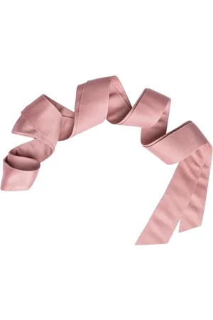 Maya Deluxe Womens Belt Ladies Satin Sash Waist Tie Ribbon Bow Accessory for Bridesmaids Bridal Wedding Prom Evening Occasion, , S-M Women