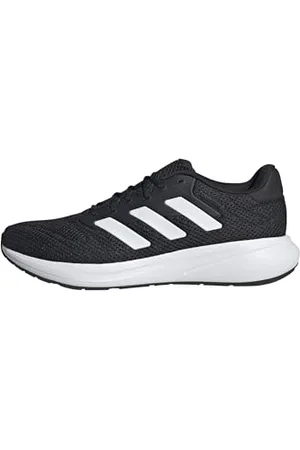 adidas Mixte Response Runner Shoes Chaussures de Course, Core Black/FTWR White/Core Black, 45 1/3 EU