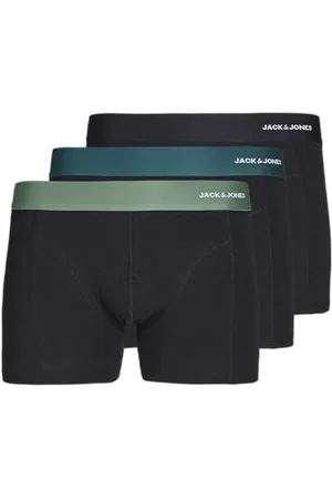 JACK & JONES Trunks 3 Pack Jacnick Bamboo Lot de 3 Boxers en Bambou, , Hommes