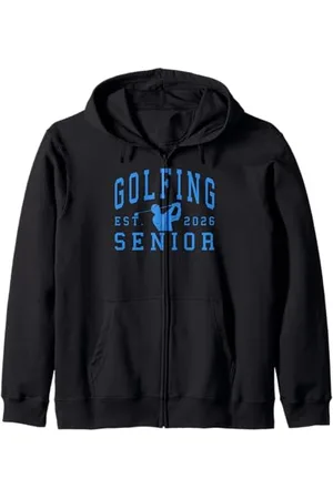 Class of 2026 Graduation Shirts Golf Senior Golf de nuit Senior 2026 Graduation 74 Sweat à Capuche