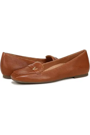 Vionic Femme Hayes Semelle de Mocassin, Marron Clair/Cuir, 36 EU Large