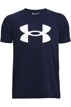 Under Armour Garçon UA Tech Big Logo SS, T-shirt garçon à manches courtes, T-shirt de sport ultra-doux