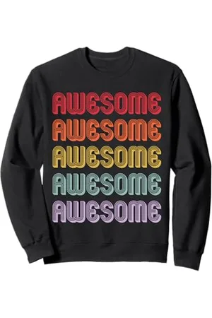 Awesome apparel Impressionnant Sweatshirt
