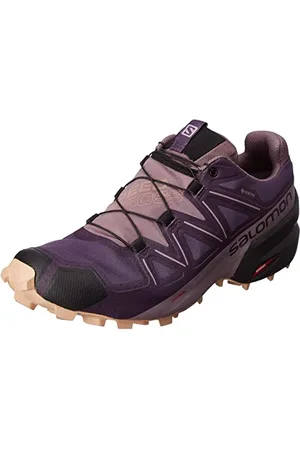 Salomon Speedcross 5 Gore-Tex Chaussures Imperméables de Trail Running pour Femme, Protection anti-intempéries, Accroche agressive, Fit précis, Mysterioso, 36 2/3