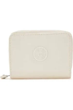 Kipling Money Love Portefeuille Moyen, (Blanc)