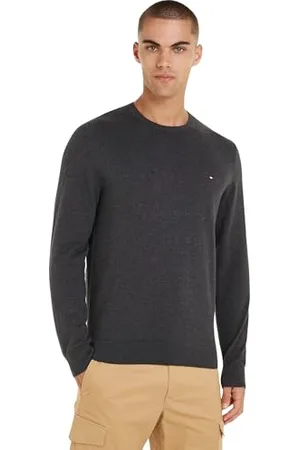 Tommy Hilfiger DE Cotton Crew Neck MW0MW32026 Pulls, , XS Homme