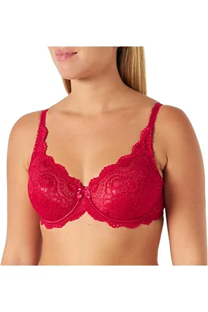 Playtex Soutien-Gorge Femme avec Armatures Flower Elegance En Dentelle Maintien Parfait x1, , 75B