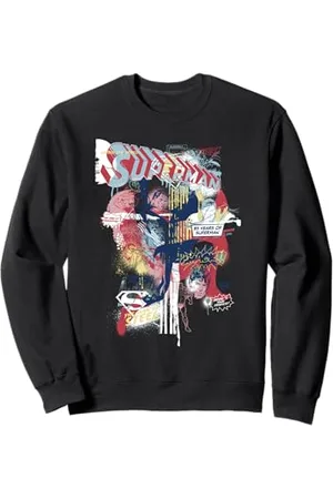 DC Comics Originals DC Superman Hero Amazing Adventures Steel Action 85 ans Sweatshirt