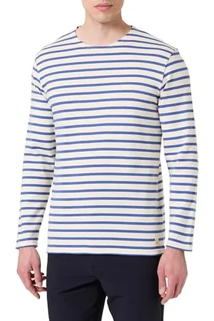 Armor.lux Marinière à Manches Longues en Coton Rustique Héritage Homme Sweater