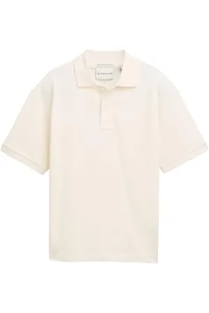 TOM TAILOR 1046388 Polo, 12906 – Wool White, 152 Garçon
