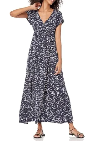 Amazon Robe Longue cintrée (Disponible en Grande Taille) Femme, , XL