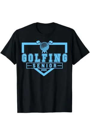 Class of 2026 Graduation Shirts Golf Senior Golf de nuit Senior 2026 Graduation 69 T-Shirt
