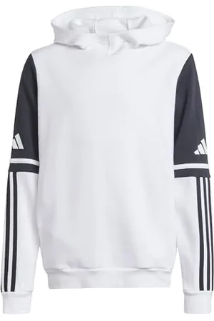adidas Mixte Enfant SQUADRA25 Sweat Hoody Kids, White, 5-6 Years