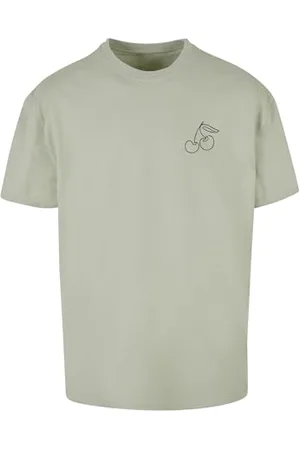 Merchcode Mp0007525-cherry Heavy Oversize Tee T-Shirt, , M Hommes