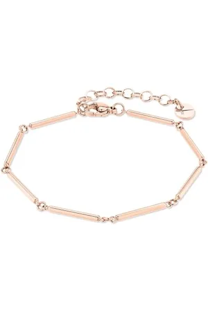 Tamaris Bracelet de 21 cm avec éléments en acier inoxydable, 21 cm, Acier inoxydable, Pas de gemme