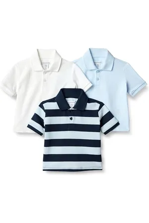 Amazon Polo en Coton avec Élasthanne Bébé Garçon, Lot de 3, , 18 mois